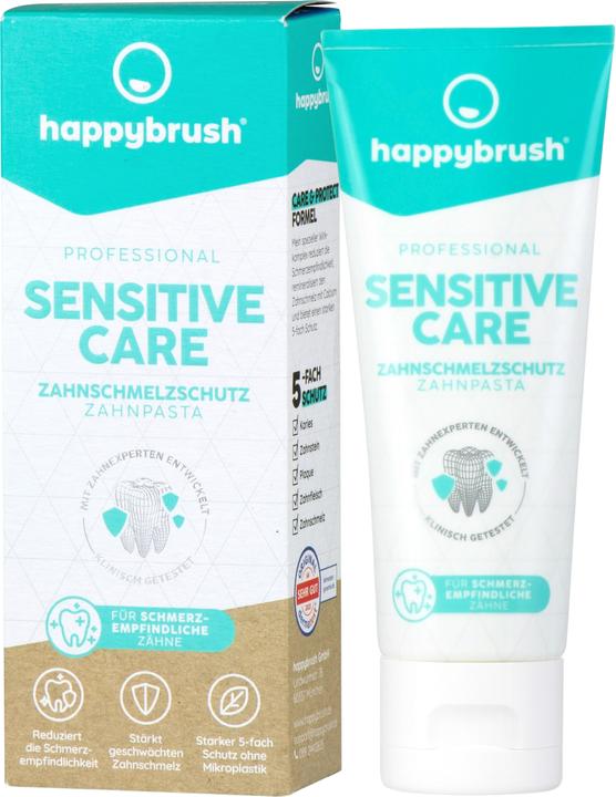 Actual product image happybrush Toothpaste SensitiveCare 75 ml (75 ml)
