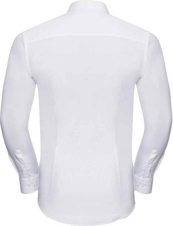 Actual product image Russell Mens Ultimate Stretch Long-Sleeved Formal Shirt (XL)