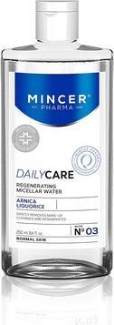 Mincer Pharma Lozione micellare rigenerante per il viso Daily Care No.03 250ml (Talco, 250 ml)