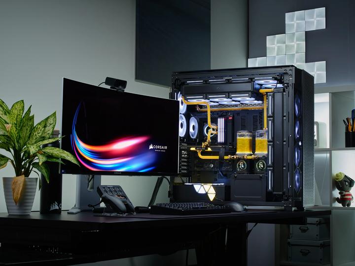 Produktbild Corsair iCUE LINK 9000D AIRFLOW TG (E-ATX, SSI EEB, ATX, mATX)