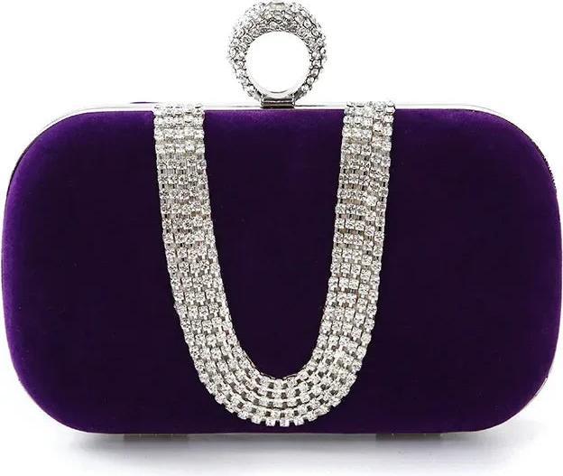 Produktbild Only-Bags.Store Luxus-Abendtaschen Diamant-Luxus-Kupplungstasche Party