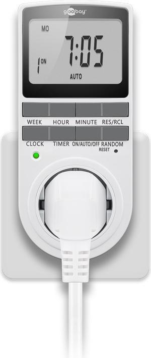 Produktbild Goobay Digitale Zeitschaltuhr, 3er-Set
