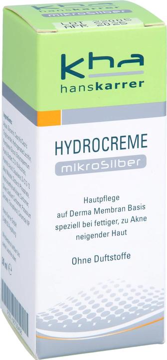 Image du produit Hans Karrer Crème hydratante au micro-silver pour peaux normales à grasses, 30 ml de crème (Crème pour le corps, 30 ml)