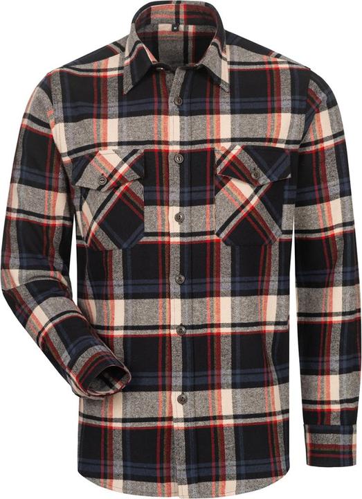 Immagine prodotto Craftland Camicia di flanella TURRELL taglia XXL nero/navy/beige/rosso a quadri (XXL)