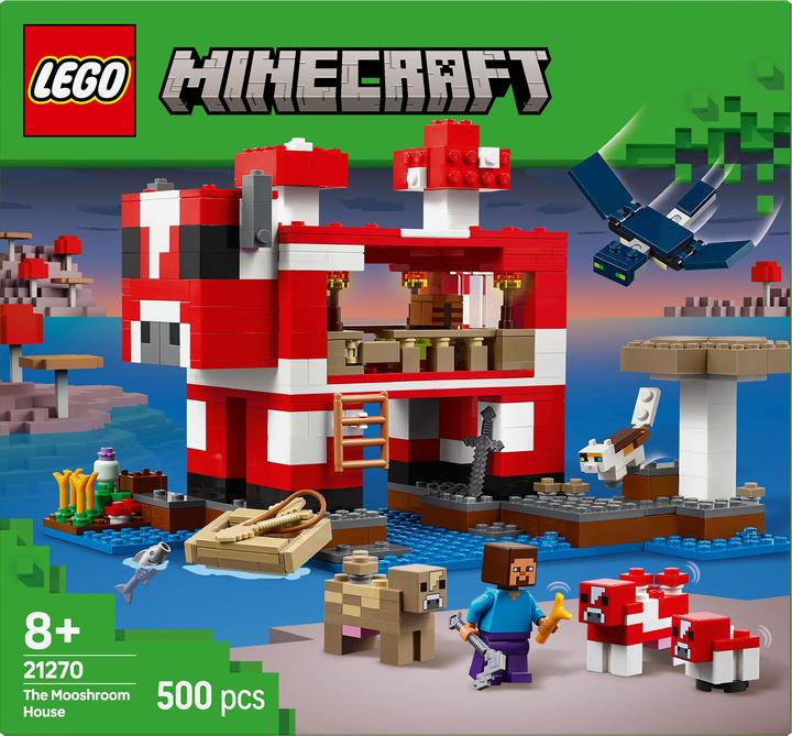 Actual product image LEGO Das Pilzkuh-Haus (21270, LEGO Minecraft)