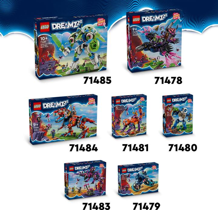 Image du produit LEGO La moto du chat de Zoé (71479, LEGO Dreamzzz)