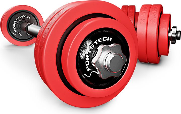 Actual product image Sportstech AH300 (8 x 2.5 kg, 4 x 1.25 kg)