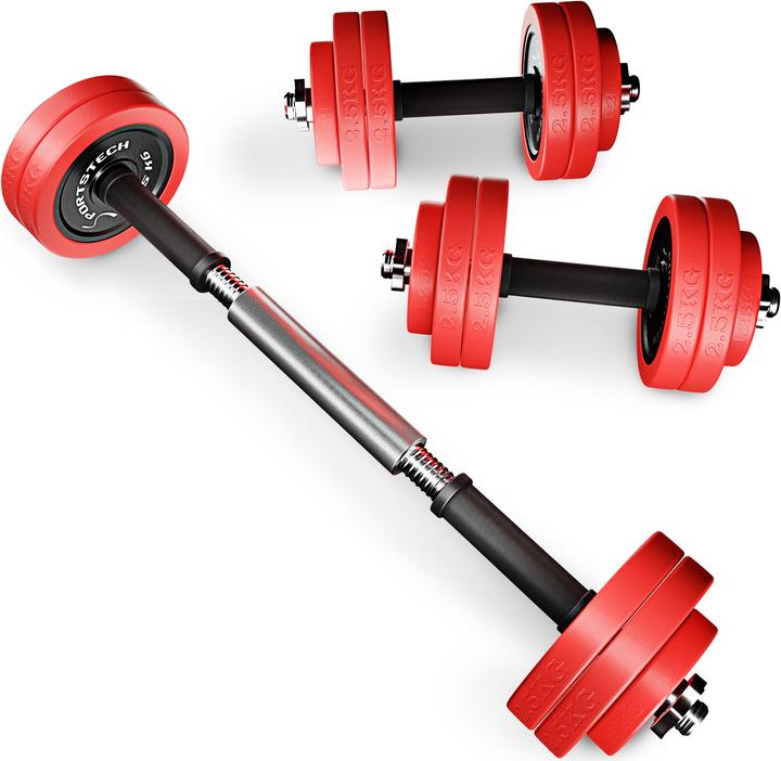 Actual product image Sportstech AH300 (8 x 2.5 kg, 4 x 1.25 kg)