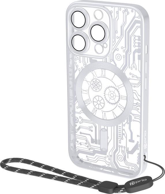 Produktbild prio elegante Handyhülle MAG für iPhone 12 mini silber (Apple iPhone 12 mini)