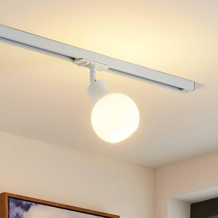 Produktbild Lindby Maart LED-Spot 1-Phasen-Schiene, weiss (470 lm, E14)