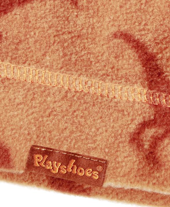 Produktbild Playshoes Mütze Fleece-Beanie Dinos Ocker Gr. 51 (51)