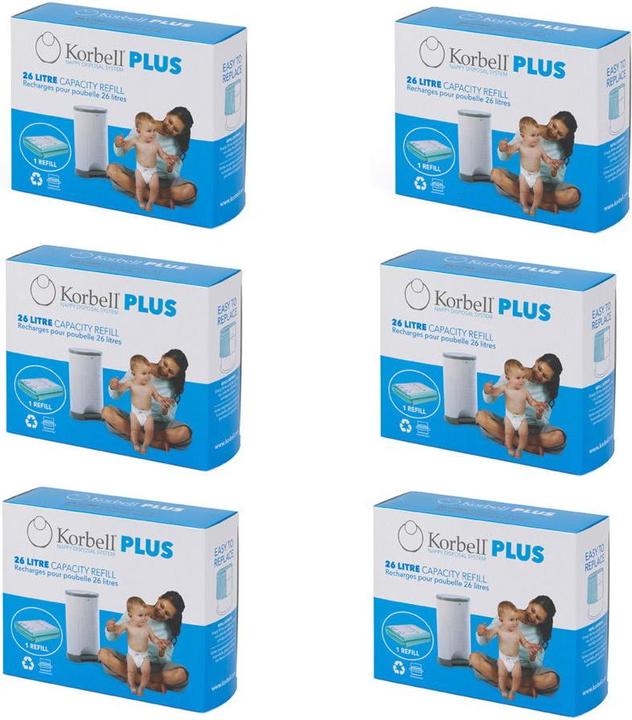 Korbell Feuille de recharge Plus (6 x)