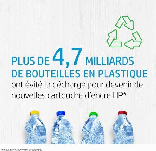 Image du produit HP Encre grand format N° d'origine CH644A (Y)