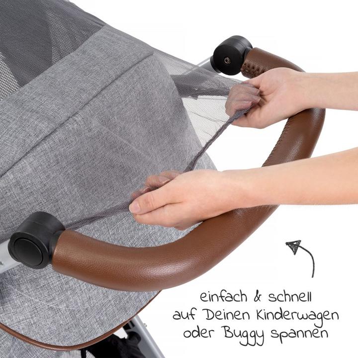 Actual product image Zamboo Sun protection 3-piece summer & protection set for pushchairs with