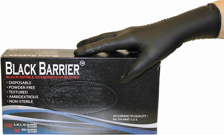 Blackbarrier Nitril-Handschuh (L)