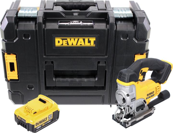 Image du produit DeWalt DCS 331 18V XR Li-Ion Scie sauteuse sans fil + Coffret TSTAK DWST1-70703 avec Insert + 1 x Ba