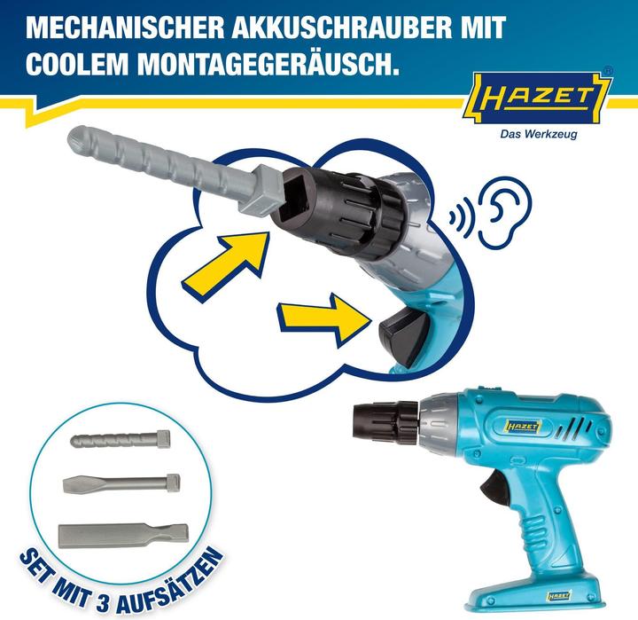 Image du produit HAZET Jeu d'outils-jouets JUNIORTOOL1 ∙ Nombre d'outils : 61