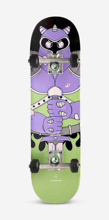 Actual product image Decathlon Skateboard Kinder 3–7 Jahre 7,25" - CP100 Mini Skatopia grün (27.91")