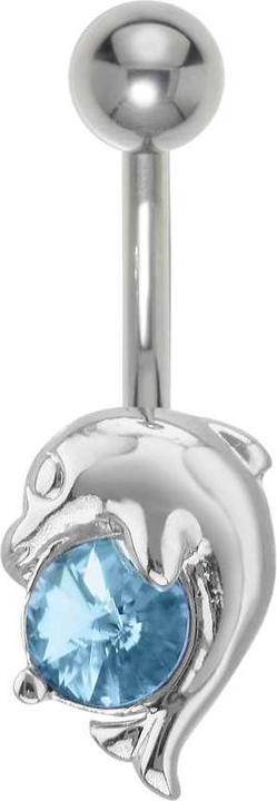 Image du produit Bijouteria Piercing nombril (Acier inoxydable, Laiton, Cristallin)