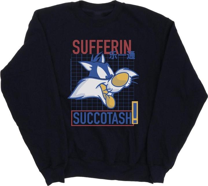 Looney Tunes Sylvester Sufferin Succotash Sweatshirt (XL)