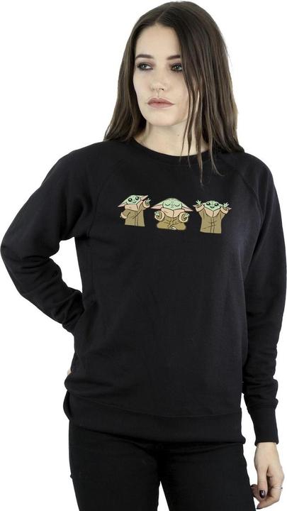 Produktbild Star Wars The Mandalorian Grogu Poses Sweatshirt (M)