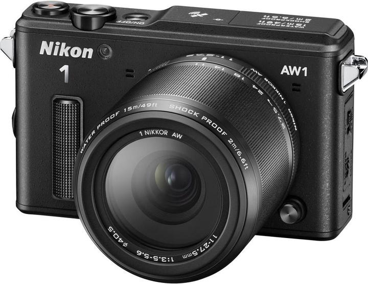 Image du produit Nikon 1 AW1, kit double zoom, 11-27mm + AW 10mm (14.20 Mpx, Format Nikon CX)