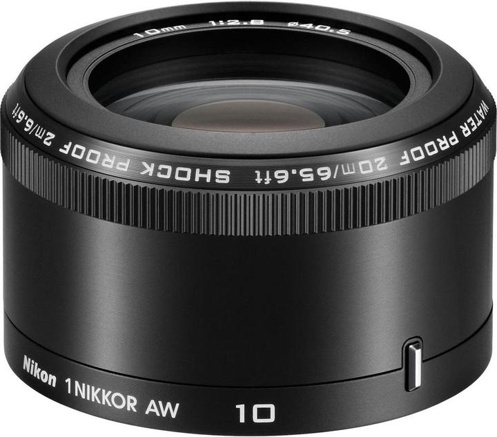 Image du produit Nikon 1 AW1, kit double zoom, 11-27mm + AW 10mm (14.20 Mpx, Format Nikon CX)