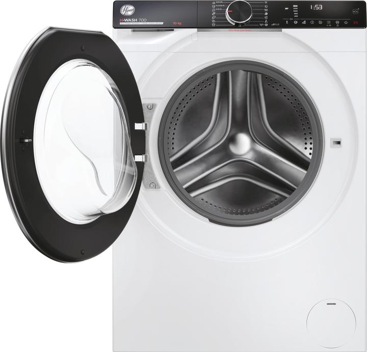 Image du produit Hoover H-WASH 700 H7W 610MBC-S lave-linge à chargement frontal 10 kg 1600 tr/min Blanc (10 kg, Gauche, Prise UE)