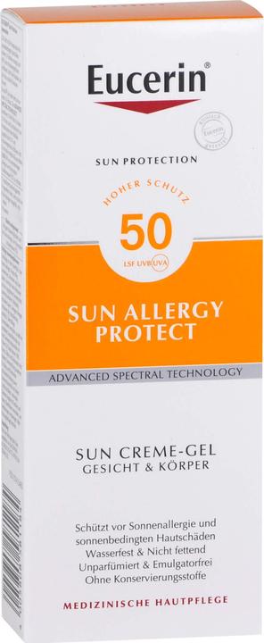 Image du produit Eucerin Sun Protection Allergy Protect Sun Crème-Gel SPF 50, 150 ml Crème (Crème solaire, SPF 50, 150 ml)