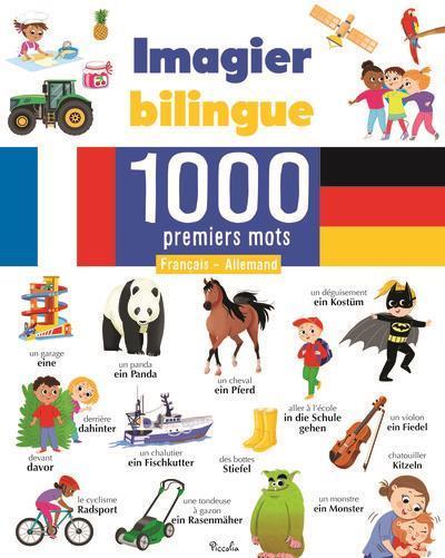 Image du produit Imagier bilingue français-allemand : 1000 premiers mots (Français, Collectif)