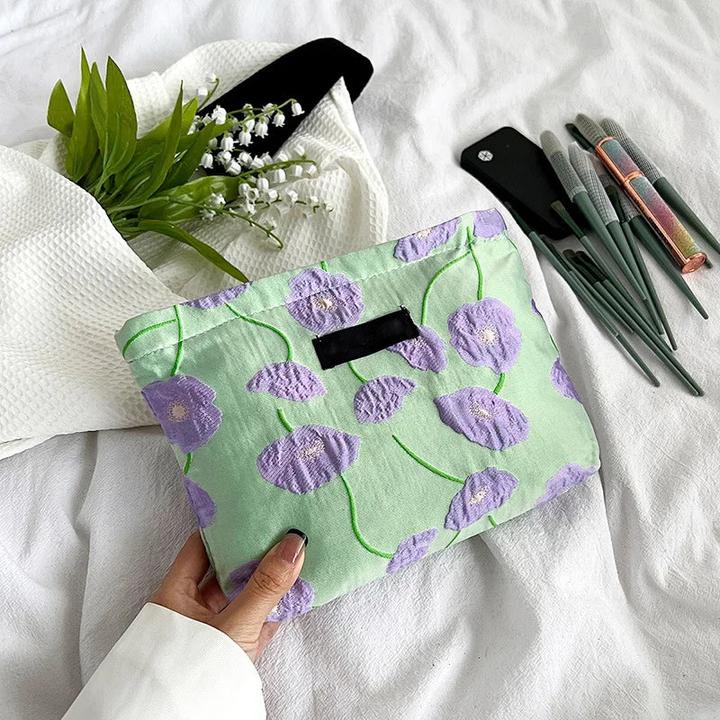 Actual product image Only-Bags.Store Large capacity wash bag clutch cosmetic bag pouch Multifunctional portable