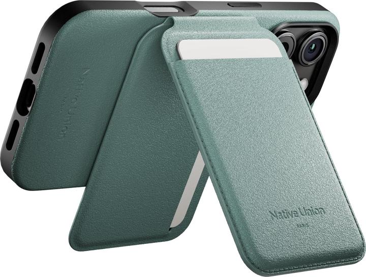 Produktbild Native Union Active Wallet Stand Magsafe (Apple iPhone 16, Apple iPhone 14 Plus, Apple iPhone 14 Pro, Apple iPhone 15 Pro, Apple iPhone 15, Apple iPhone 15 Pro Max, Apple iPhone 15 Plus, Apple iPhone 14, Apple iPhone 14 Pro Max, Apple iPhone 16 Pro, Apple iPhone 16 Pro Max)