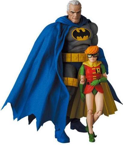 Image du produit Medicom Batman - Le Retour du Chevalier Noir MAF EX Figurines Batman Version Bleue & Robin 11- 16 cm