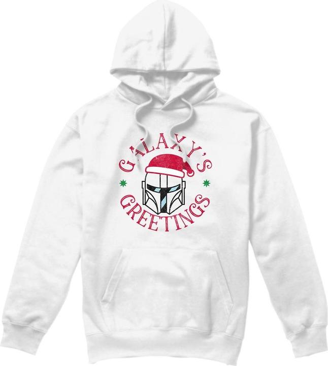 Actual product image Star Wars Mens Galaxy's Greeting Hoodie (L)