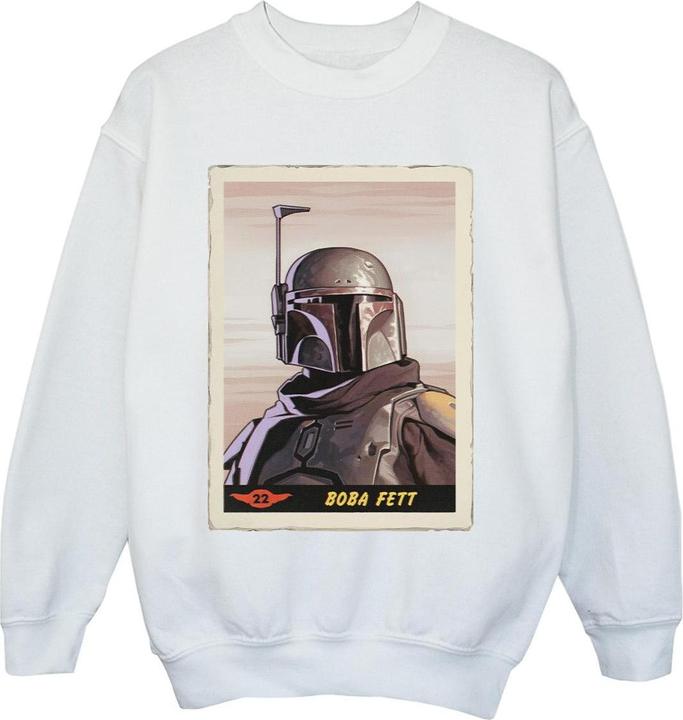 Star Wars The Mandalorian Boba Fett Sweatshirt Jungen