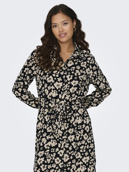 Immagine prodotto JdY Abito a fantasia con maniche lunghe (XL)