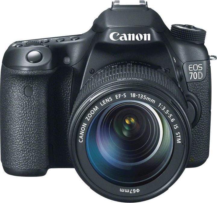 Actual product image Canon EOS 70D 18-135mm IS STM Kit (20.20 Mpx, APS-C / DX)