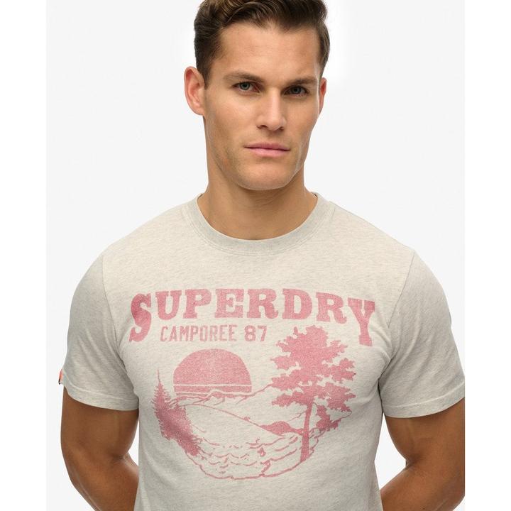 Image du produit Superdry T-shirt monochrome décontracté Lo-Fi Outdoor (S)