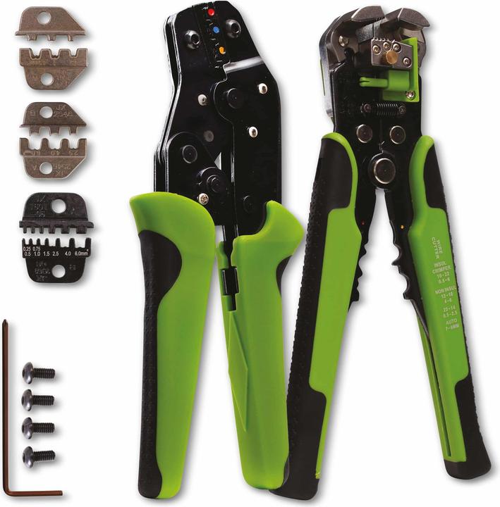 Produktbild Quadrios 22T015 22T015 Crimpzangen-Set Aderendhülsen 0.25 bis 6mm²