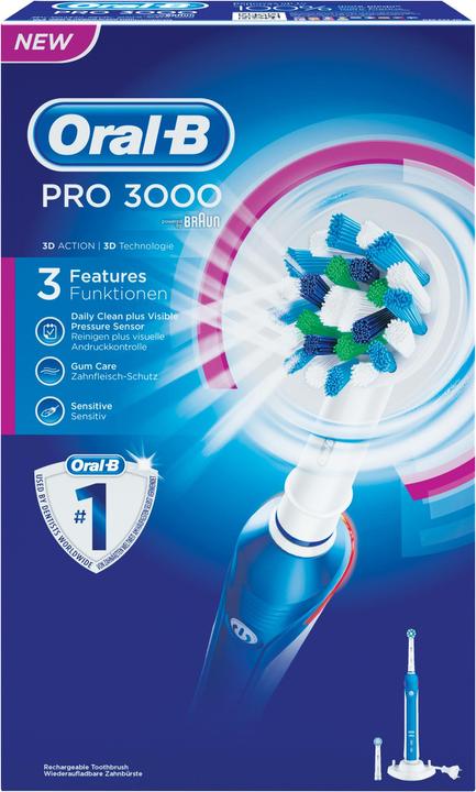 Actual product image Oral-B Per 3000 (Oscillating toothbrush)