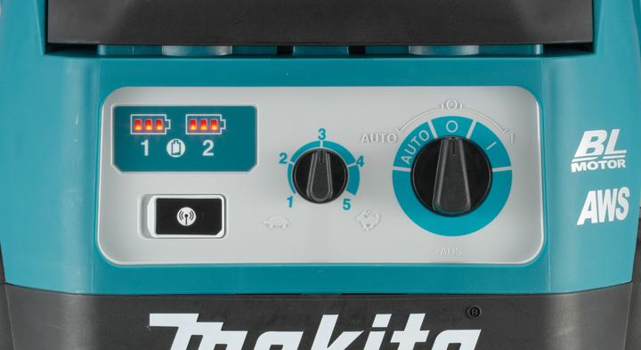 Actual product image Makita VACUUM CLEANER 2x18V 8L LXT AWS (Dry vacuum cleaner)
