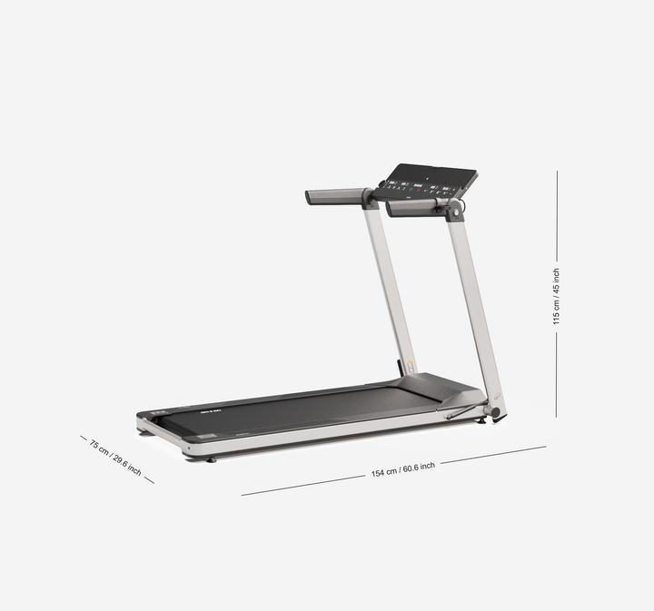 Actual product image Domyos Treadmill Limited Edition compact and smart 14 km/h - Milor
