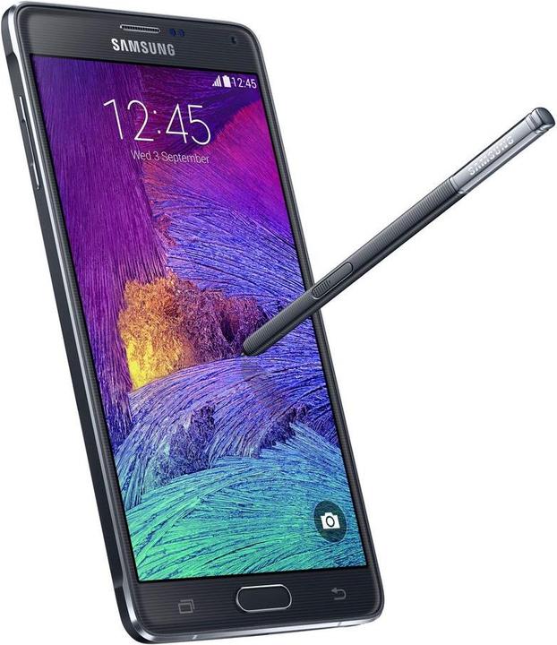 Produktbild Samsung Galaxy Note 4 (32 GB, Charcoal Black, 5.70", Single SIM, 16 Mpx, 4G)