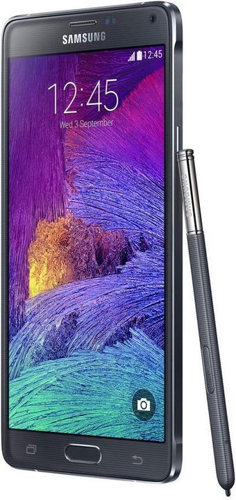 Produktbild Samsung Galaxy Note 4 (32 GB, Charcoal Black, 5.70", Single SIM, 16 Mpx, 4G)
