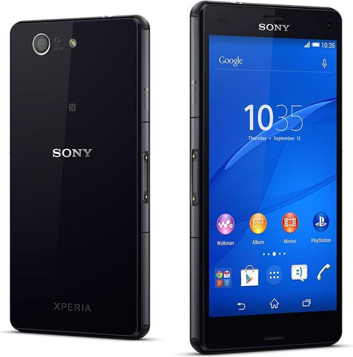 Sony Xperia Z3 Compact (16 GB, Schwarz, 4.60", Single SIM, 20.70 Mpx, 4G)