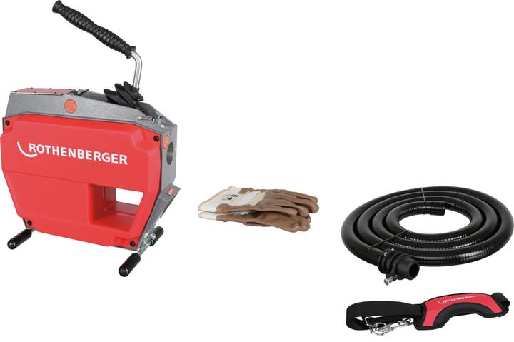 Rothenberger R600 VarioClean Akku Rohrreinigungsmaschine 18 V Solo ( 1000003345 ) CAS - ohne Akku, o (1 Stk.)