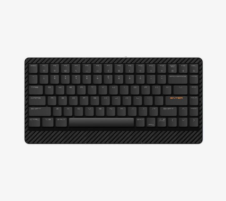 Produktbild Lofree OE920 EDGE 84-Key dual mode low-profile mechanical keyboard-Metallic Silver (US)
