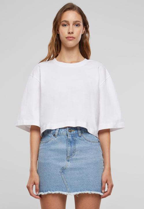 Actual product image Urban Classics Ladies Heavy Organic Oversized Cropped Tee - 142657 (XL)