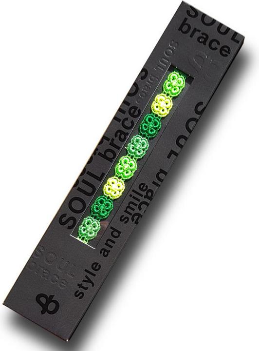 Image du produit Soulbrace bracelet Flower Power (26 cm, Broderie textile)