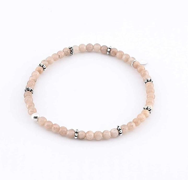 Immagine prodotto Balibay Maylin (18 cm, Argento 925, Pietra lunare, Pietra preziosa, Arenaria solare)